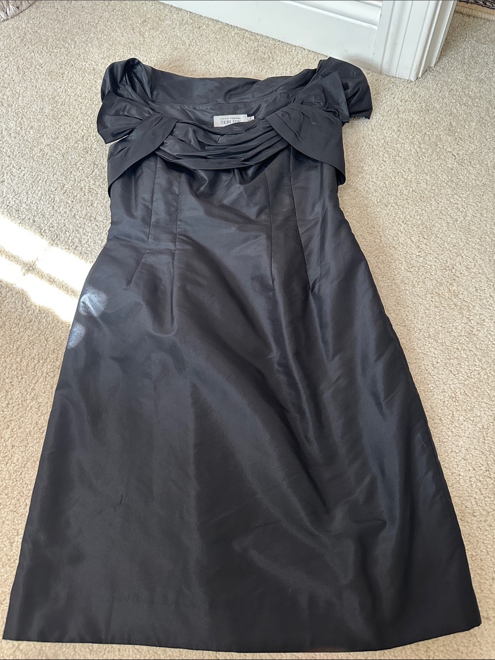 Teri Jon Black Cocktail Dress